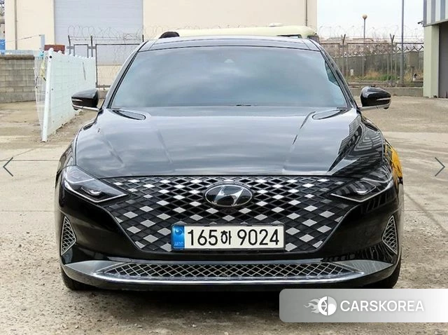Hyundai The New Grandeur IG Hybrid 2021 Черный из Кореи