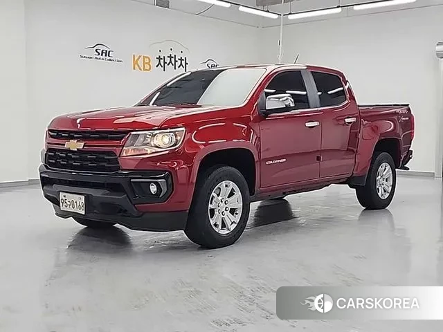 Chevrolet (GM Daewoo) Real New Colorado 2021 Красный из Кореи