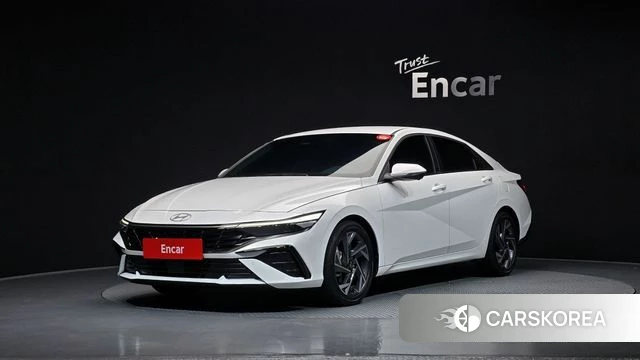 Hyundai The New Avante (CN7) 2025 Белый из Кореи