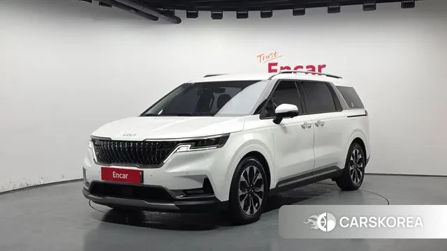 Kia Carnival 4th generation 2021 Белый из Кореи