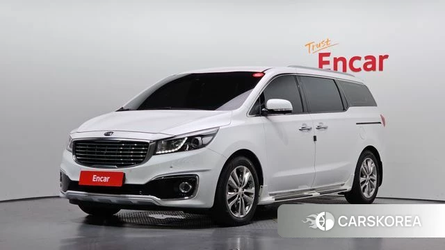 Kia All New Carnival 2018 Белый из Кореи