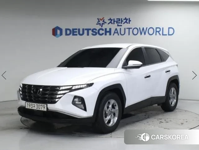 Hyundai Tucson (NX4) 2021 Белый из Кореи