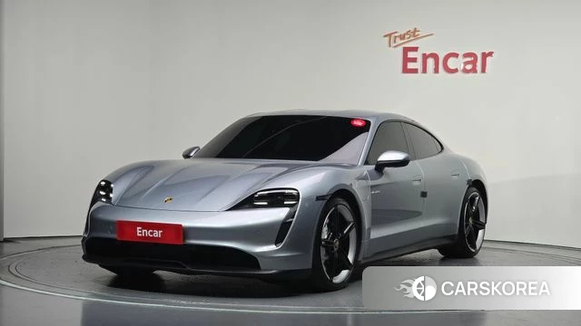 Porsche Taycan 2022 Серебристо-серый из Кореи