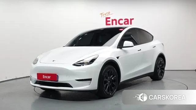 Tesla Model Y 2024 Белый из Кореи