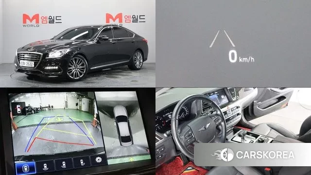 Genesis G80 2019 Черный из Кореи