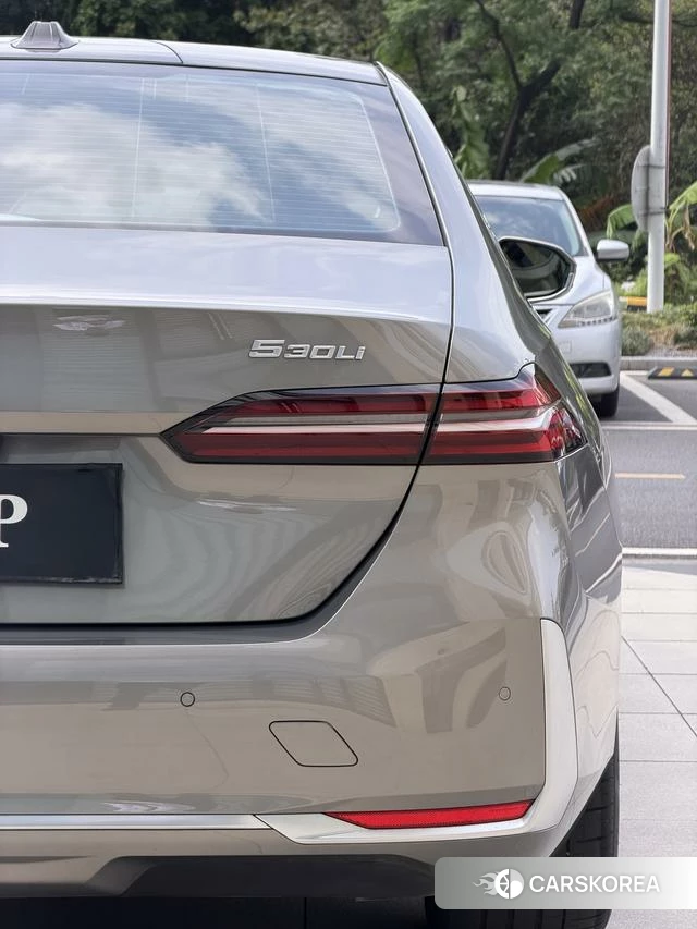 BMW 5 series 2024 Серебристо-серый из Китая