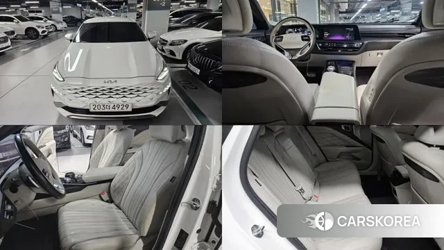 Kia K8 2021 Белый из Кореи