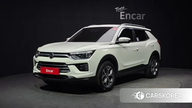 Ssangyong Beautiful Korando 2021 Белый из Кореи