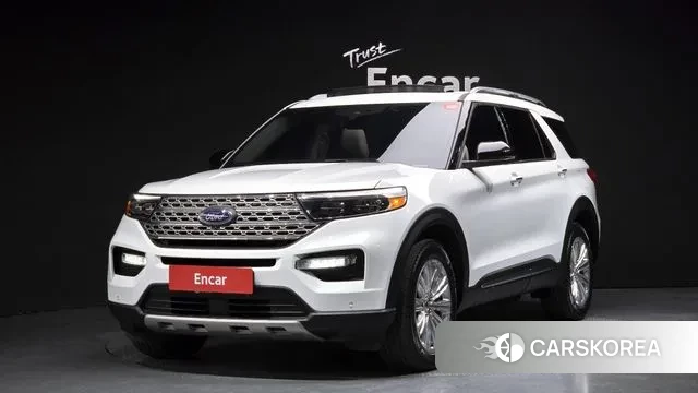 Ford Explorer 6th Generation 2020 Белый из Кореи