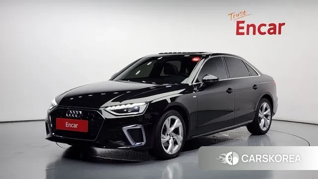 Audi A4 (B9) 2021 Черный из Кореи