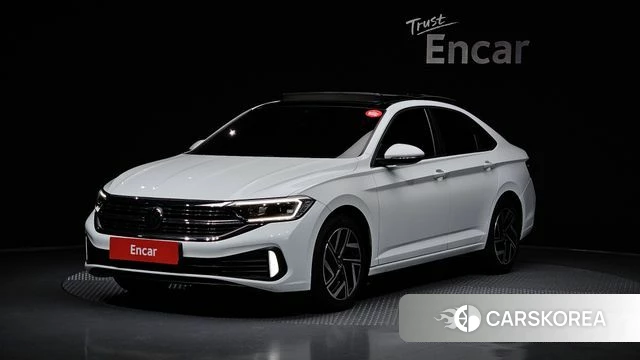 Volkswagen 7th Generation of Jetta 2022 Белый из Кореи