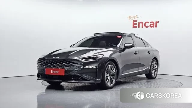 Kia K8 Hybrid 2023 Серый из Кореи