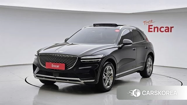 Genesis GV70 2021 Черный из Кореи