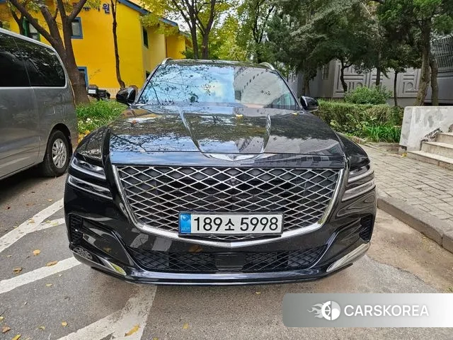 Genesis GV80 2022 Черный из Кореи