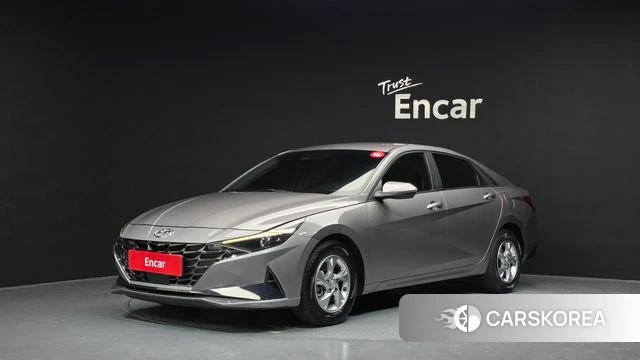 Hyundai Avante (CN7) 2020 Серебристо-серый из Кореи