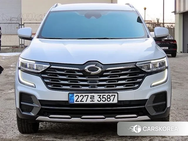 Renault Korea (Samsung) The New QM6 2024 Белый из Кореи
