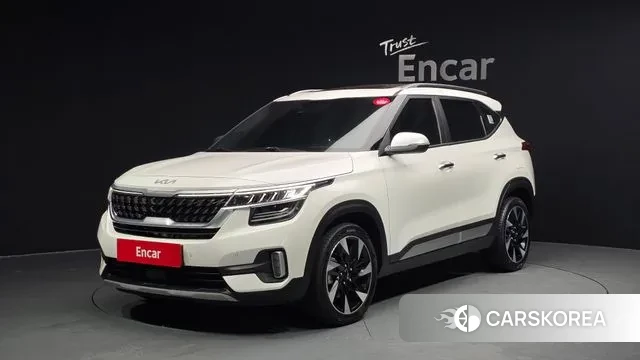 Kia Seltos 2021 Белый из Кореи