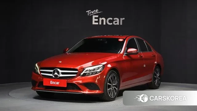 Mercedes-Benz C-Class W205 2020 Красный из Кореи