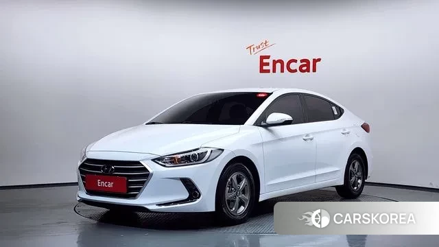 Hyundai Avante AD 2018 Белый из Кореи
