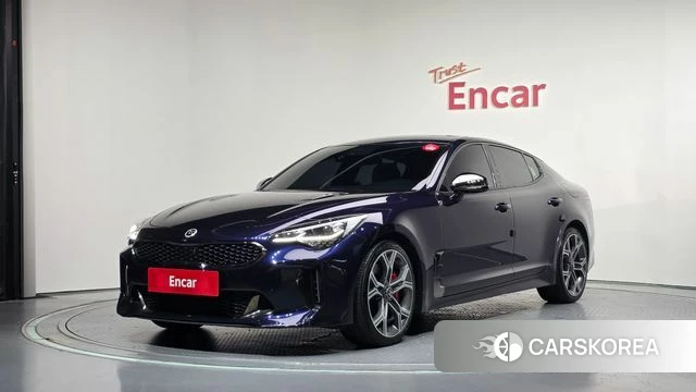 Kia Stinger 2018 Синий из Кореи