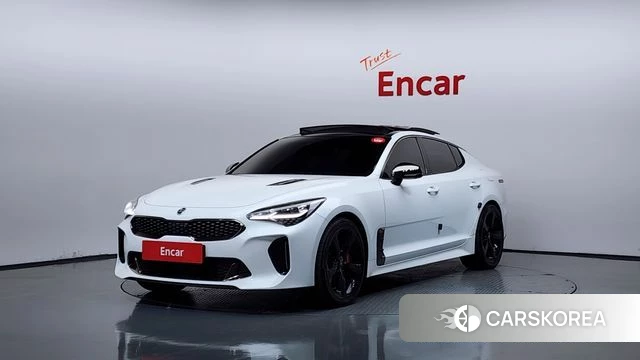 Kia Stinger 2018 Белый из Кореи