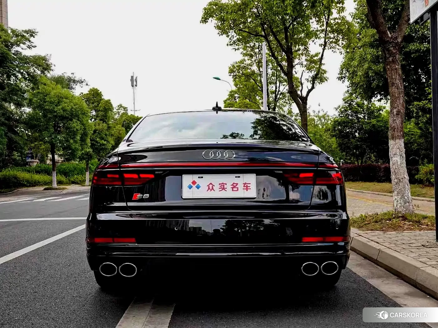 Audi S8 2021 Черный из Китая