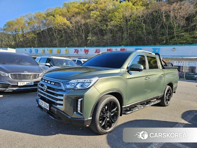 Ssangyong The New Rexton Sports Cannes 2022 Светло-зеленый из Кореи