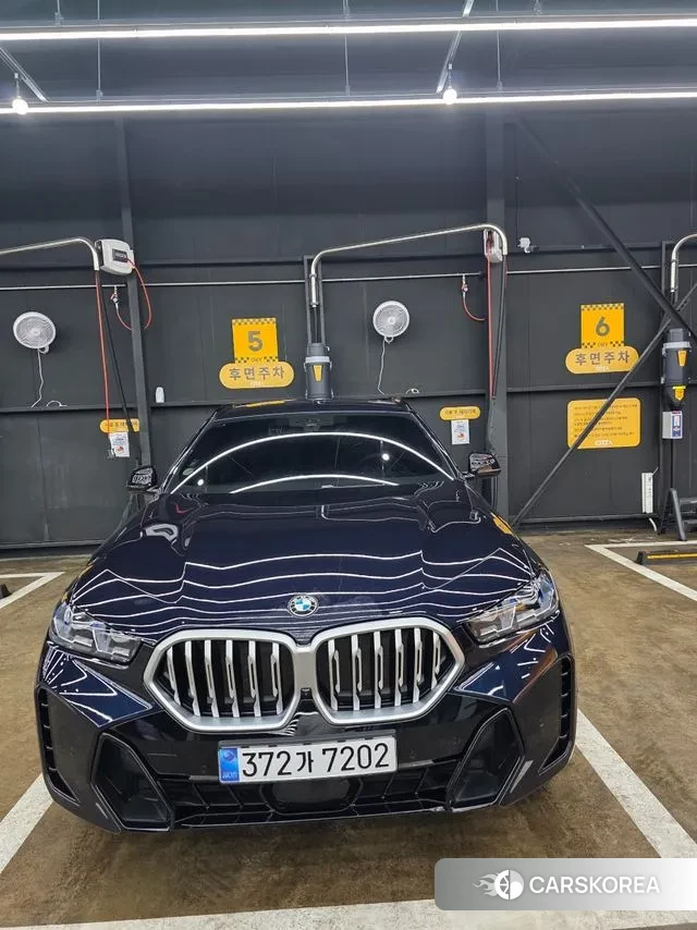 BMW X6 (G06) 2025 Черный из Кореи