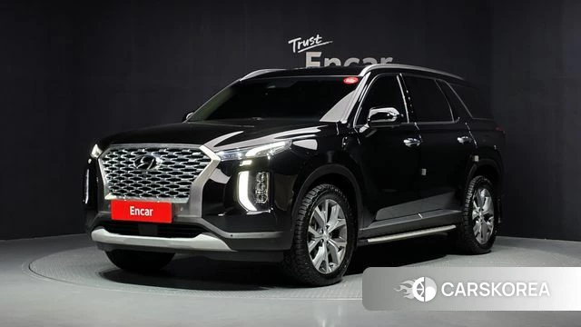 Hyundai Palisade 2021 Черный из Кореи