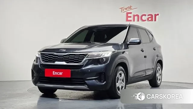 Kia Seltos 2020 Серый из Кореи