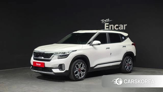 Kia Seltos 2022 Белый из Кореи