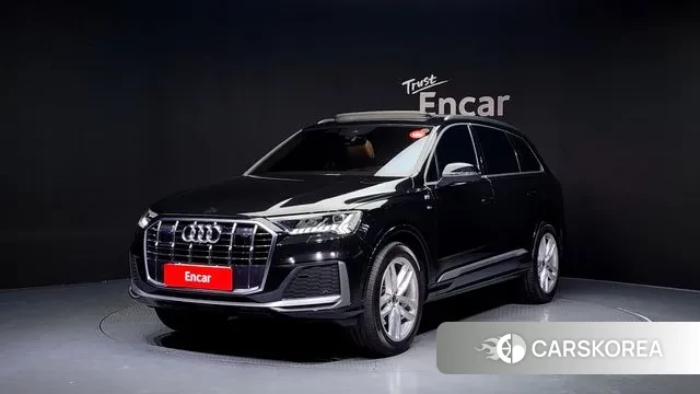 Audi Q7 (4M) 2023 Черный из Кореи