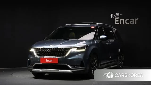 Kia Carnival 4th generation 2021 Синий нефрит из Кореи