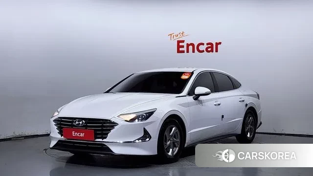 Hyundai Sonata (DN8) 2019 Белый из Кореи