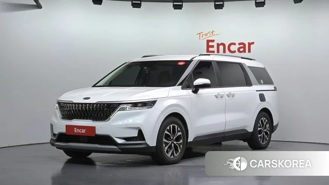 Kia Carnival 4th generation 2021 Белый из Кореи