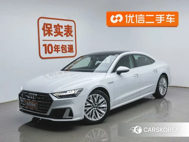 Audi A7L 2024 Белый из Китая
