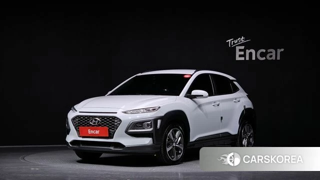 Hyundai Kona 2018 Белый из Кореи