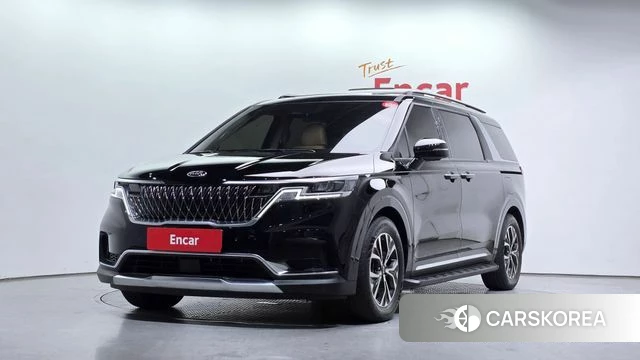 Kia Carnival 4th generation 2021 Черный из Кореи