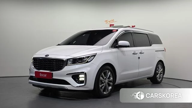 Kia The New Carnival 2019 Белый из Кореи