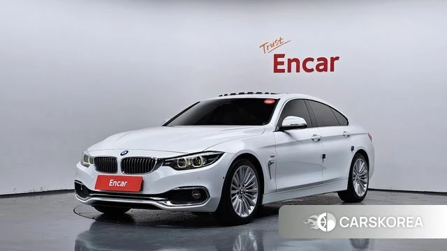 BMW 4 Series (F32) 2018 Белый из Кореи