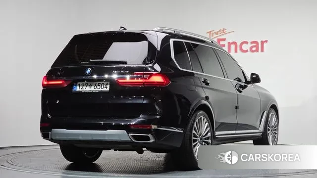 BMW X7 (G07) 2020 Черный из Кореи