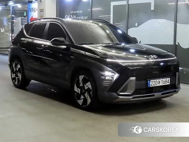Hyundai Kona (SX2) 2023 Черный из Кореи