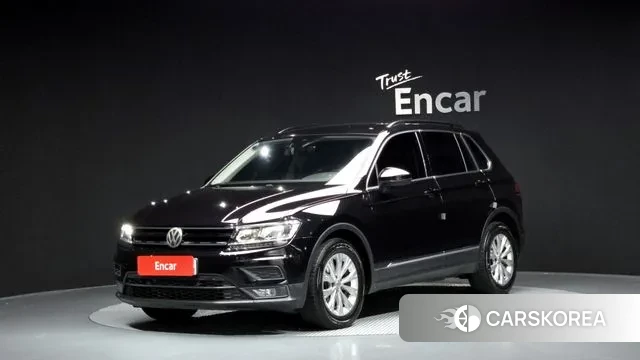 Volkswagen Tiguan second Generation 2018 Черный из Кореи