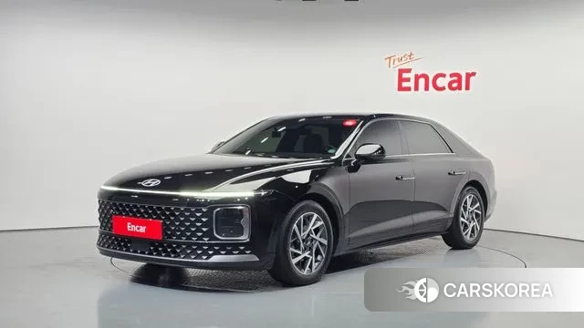 Hyundai Grandeur Hybrid (GN7) 2023 Черный из Кореи