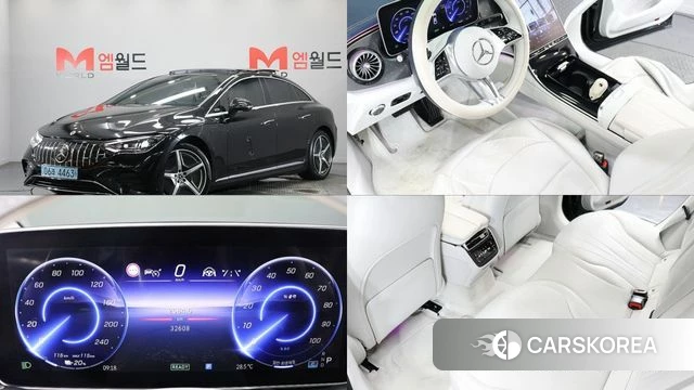 Mercedes-Benz EQE V295 2023 Черный из Кореи
