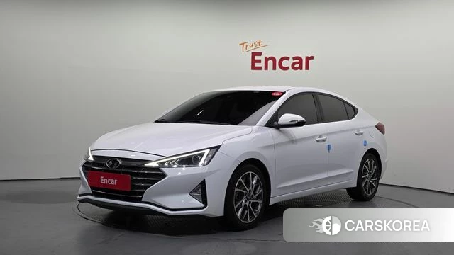 Hyundai The New Avante AD 2019 Белый из Кореи