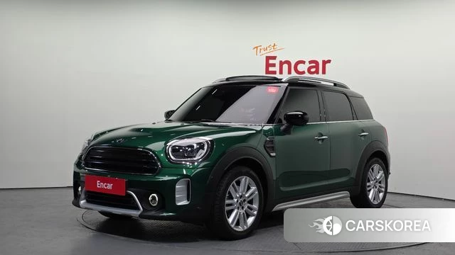 Mini Cooper Countryman 2022 Зеленый из Кореи