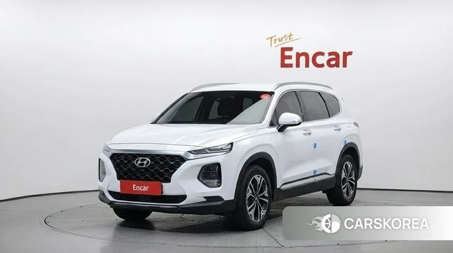 Hyundai Santa Fe TM 2018 Белый из Кореи