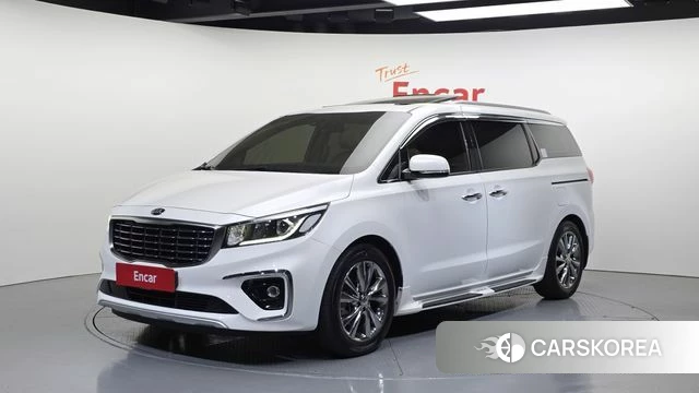 Kia The New Carnival 2018 Белый из Кореи