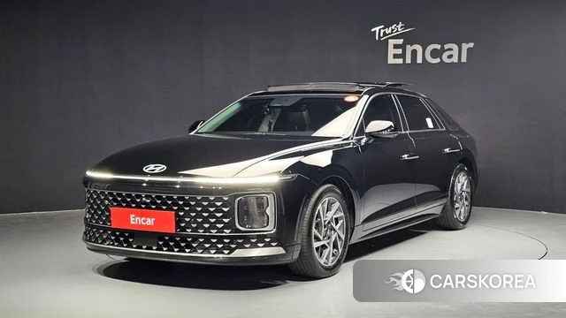 Hyundai Grandeur (GN7) 2023 Черный из Кореи